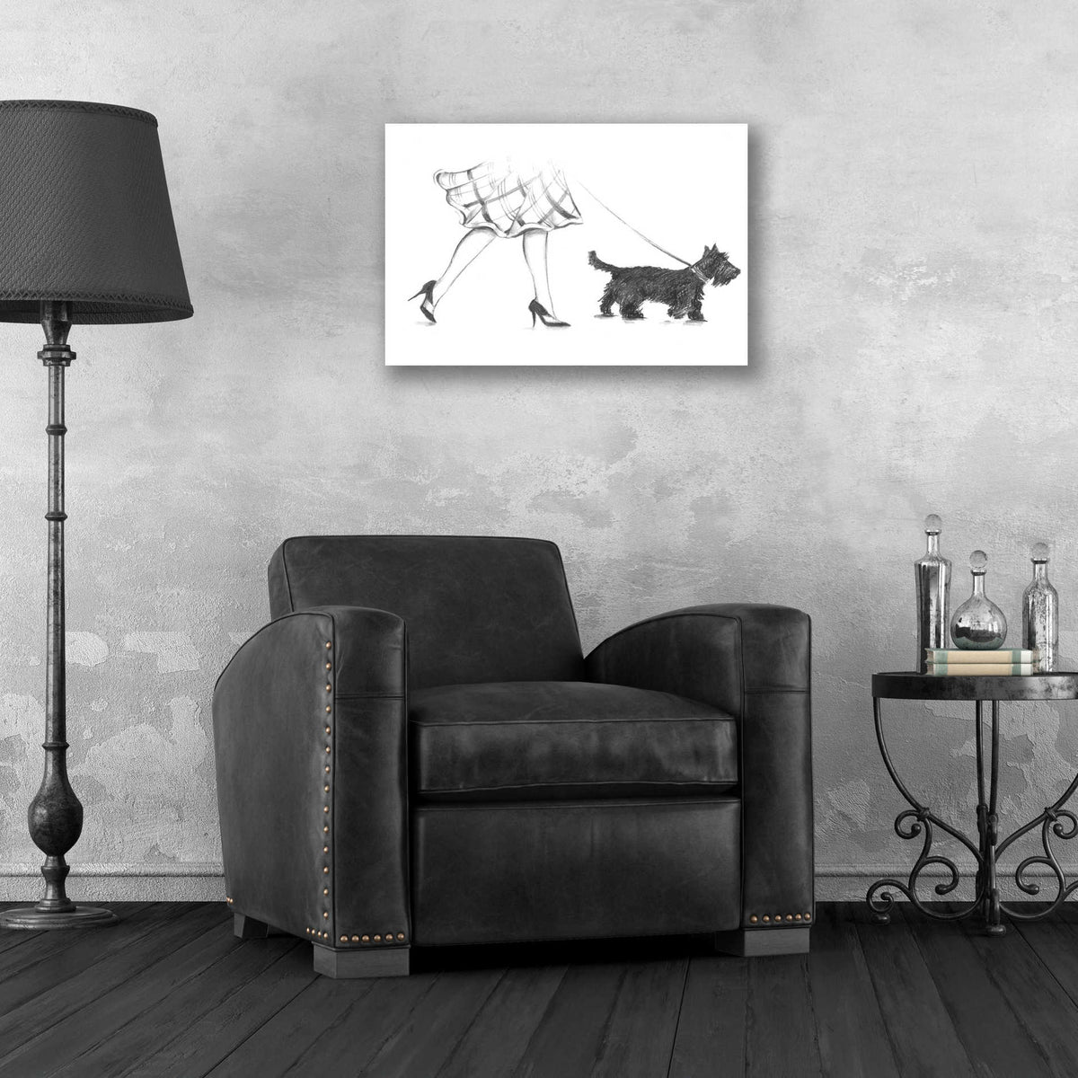 Epic Art 'Perfect Companion II' by Ethan Harper, Acrylic Glass Wall Art,24x16