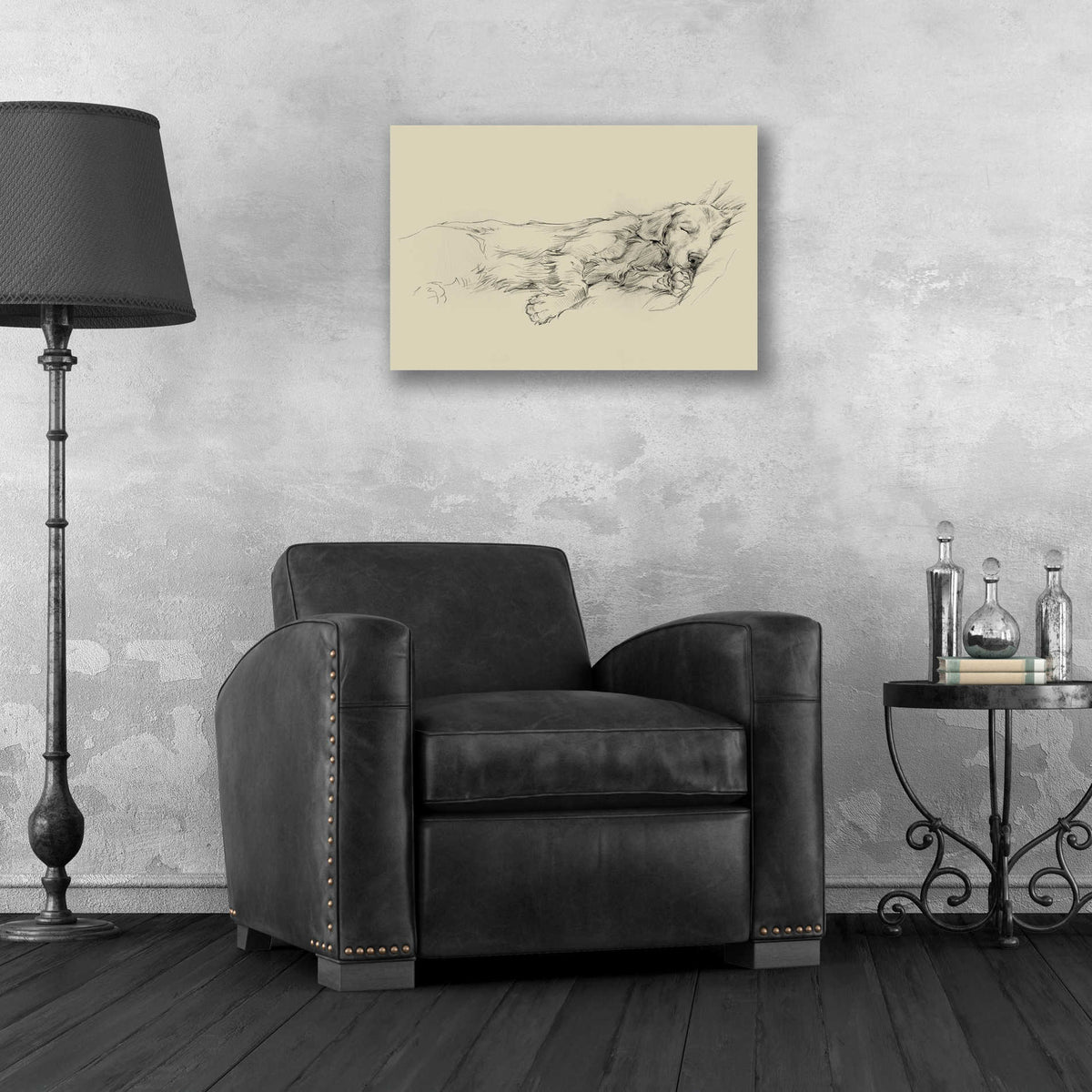 Epic Art 'Dog Days III' by Ethan Harper, Acrylic Glass Wall Art,24x16