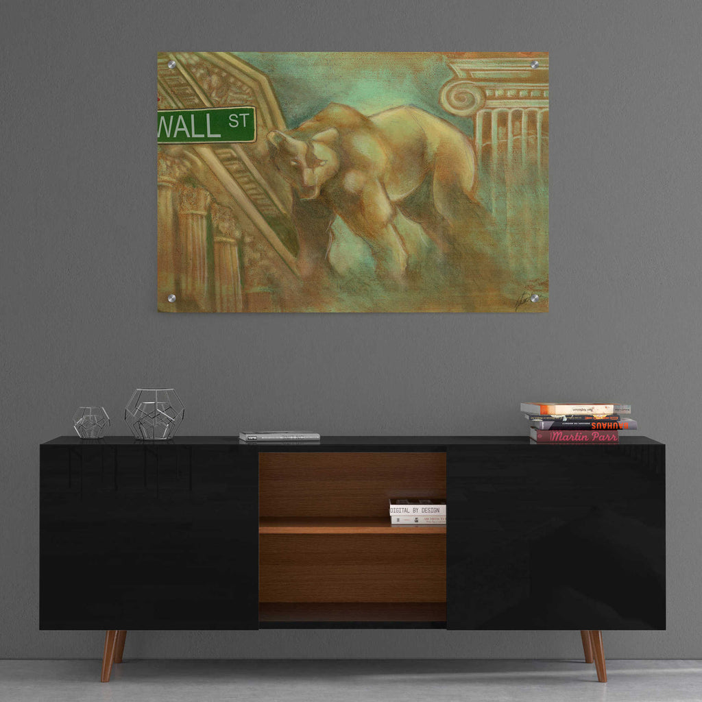 Epic Art 'Bear Market' by Ethan Harper, Acrylic Glass Wall Art,36x24