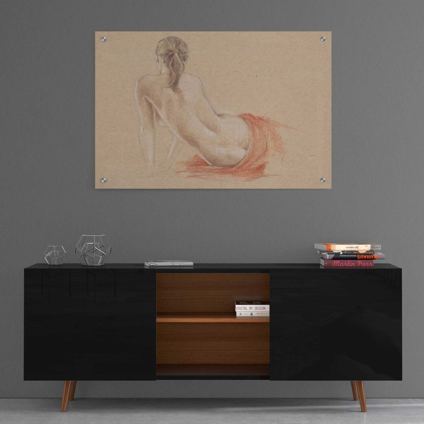 Epic Art 'Classical Figure Study II' by Ethan Harper, Acrylic Glass Wall Art,36x24