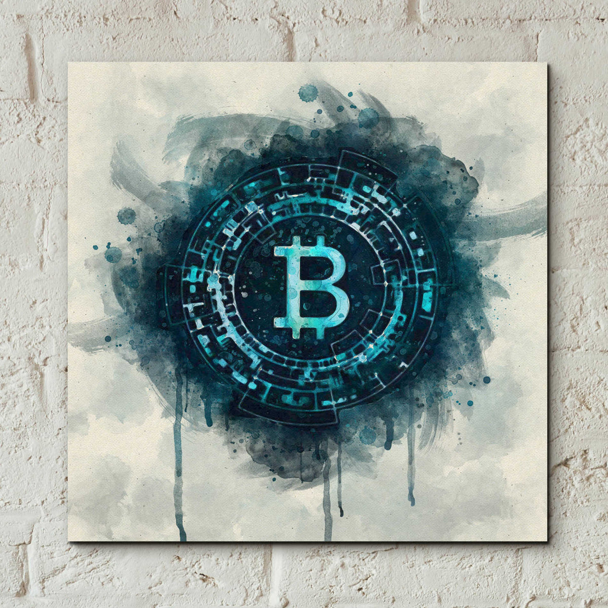Epic Art 'Bitcoin Era' by Surma and Guillen, Acrylic Glass Wall Art,12x12