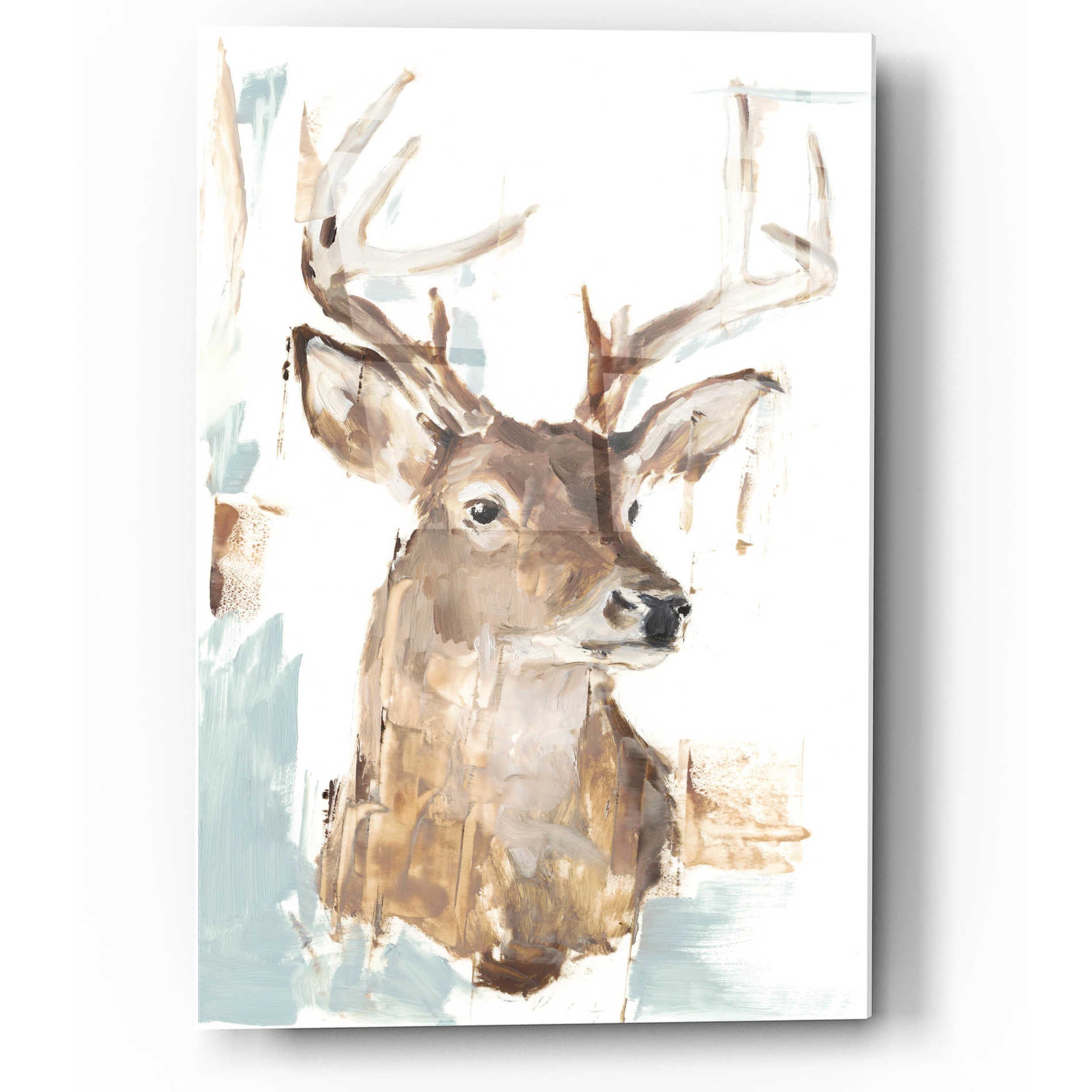 Epic Art 'Modern Deer Mount I' by Ethan Harper, Acrylic Glass Wall Art