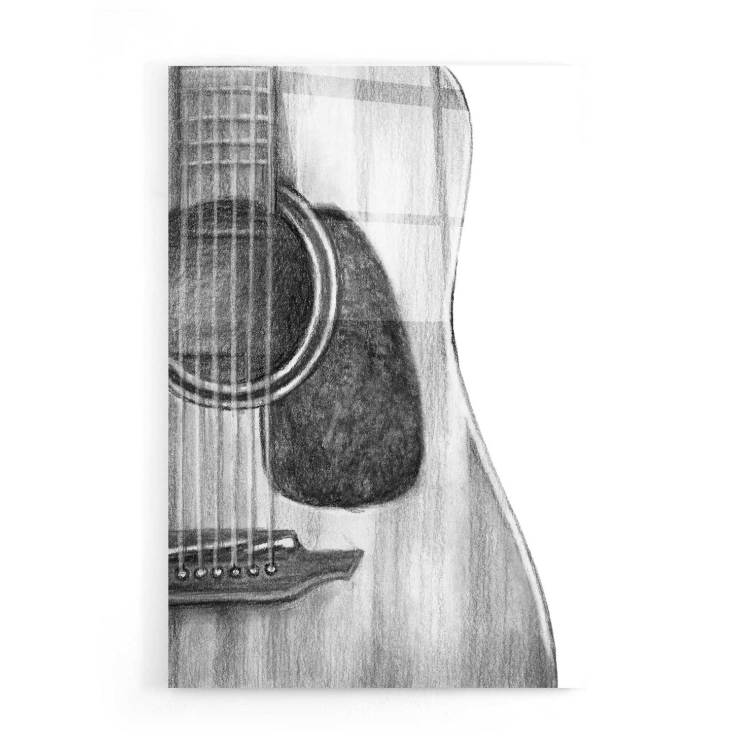 Epic Art 'Stringed Instrument Study III' by Ethan Harper, Acrylic Glass Wall Art,16x24