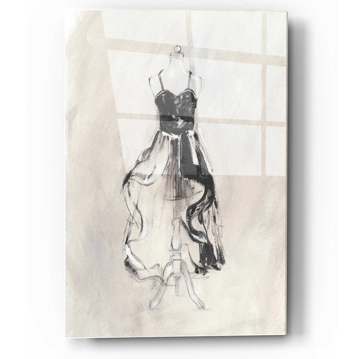 Epic Art 'Black Evening Gown II' by Ethan Harper, Acrylic Glass Wall Art