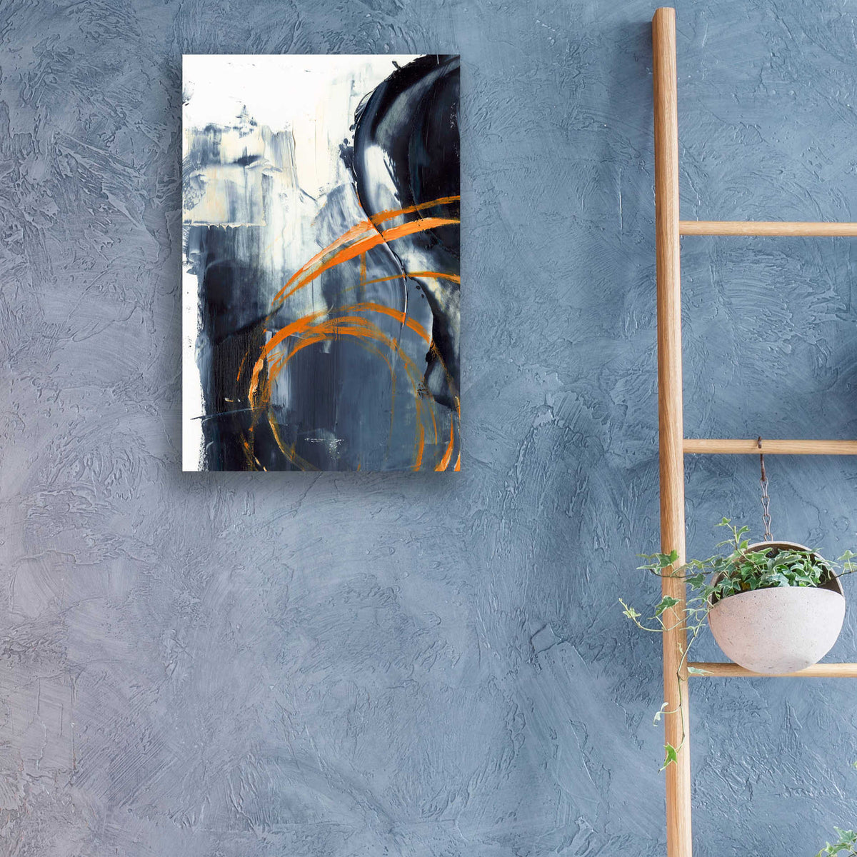 Epic Art 'Orange Rind I' by Ethan Harper, Acrylic Glass Wall Art,16x24