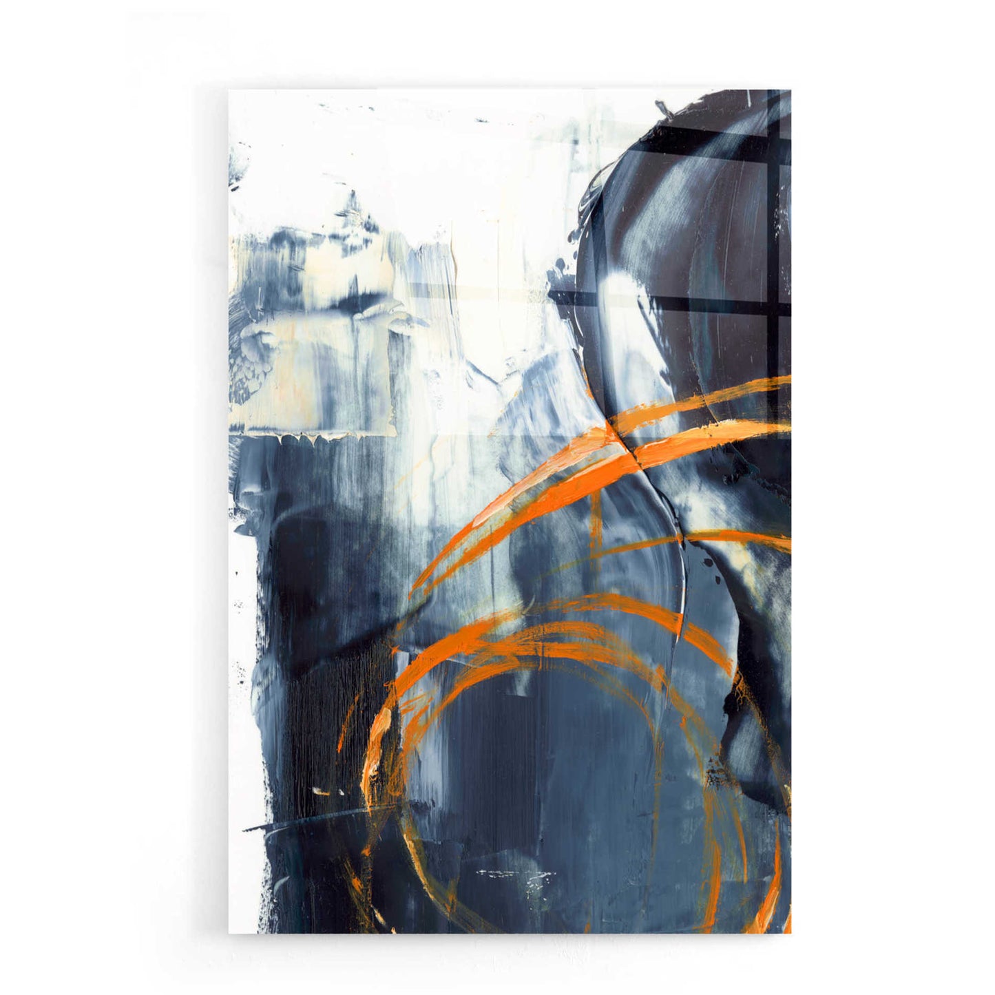 Epic Art 'Orange Rind I' by Ethan Harper, Acrylic Glass Wall Art,16x24