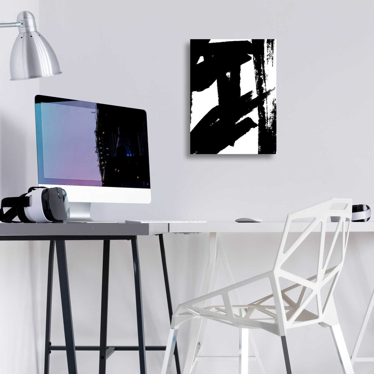 Epic Art 'Dynamic Expression II' by Ethan Harper, Acrylic Glass Wall Art,12x16