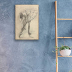 Epic Art 'Antique Ballerina Study II' by Ethan Harper, Acrylic Glass Wall Art,16x24