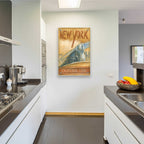 Epic Art 'New York Central Line' by Ethan Harper, Acrylic Glass Wall Art,24x36