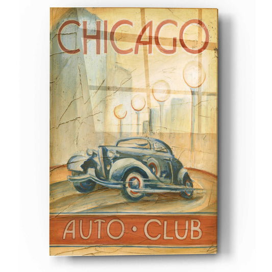 Epic Art 'Chicago Auto Club' by Ethan Harper, Acrylic Glass Wall Art