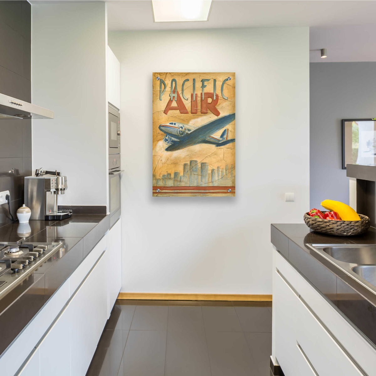 Epic Art 'Pacific Air' by Ethan Harper, Acrylic Glass Wall Art,24x36