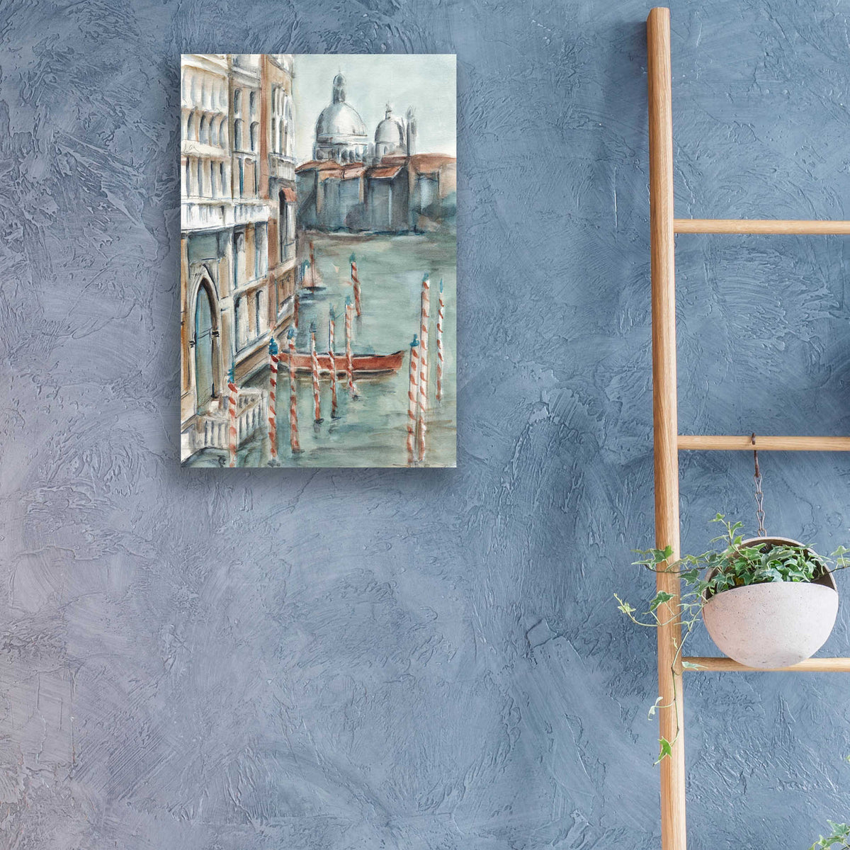 Epic Art 'Venetian Watercolor Study I' by Ethan Harper, Acrylic Glass Wall Art,16x24