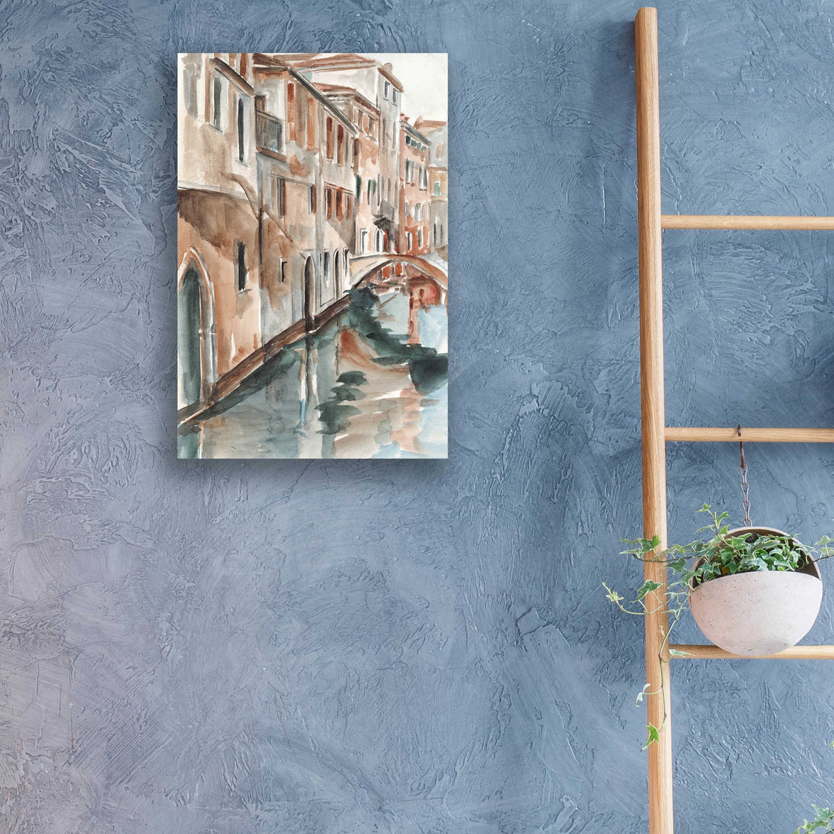 Epic Art 'Venetian Watercolor Study II' by Ethan Harper, Acrylic Glass Wall Art,16x24