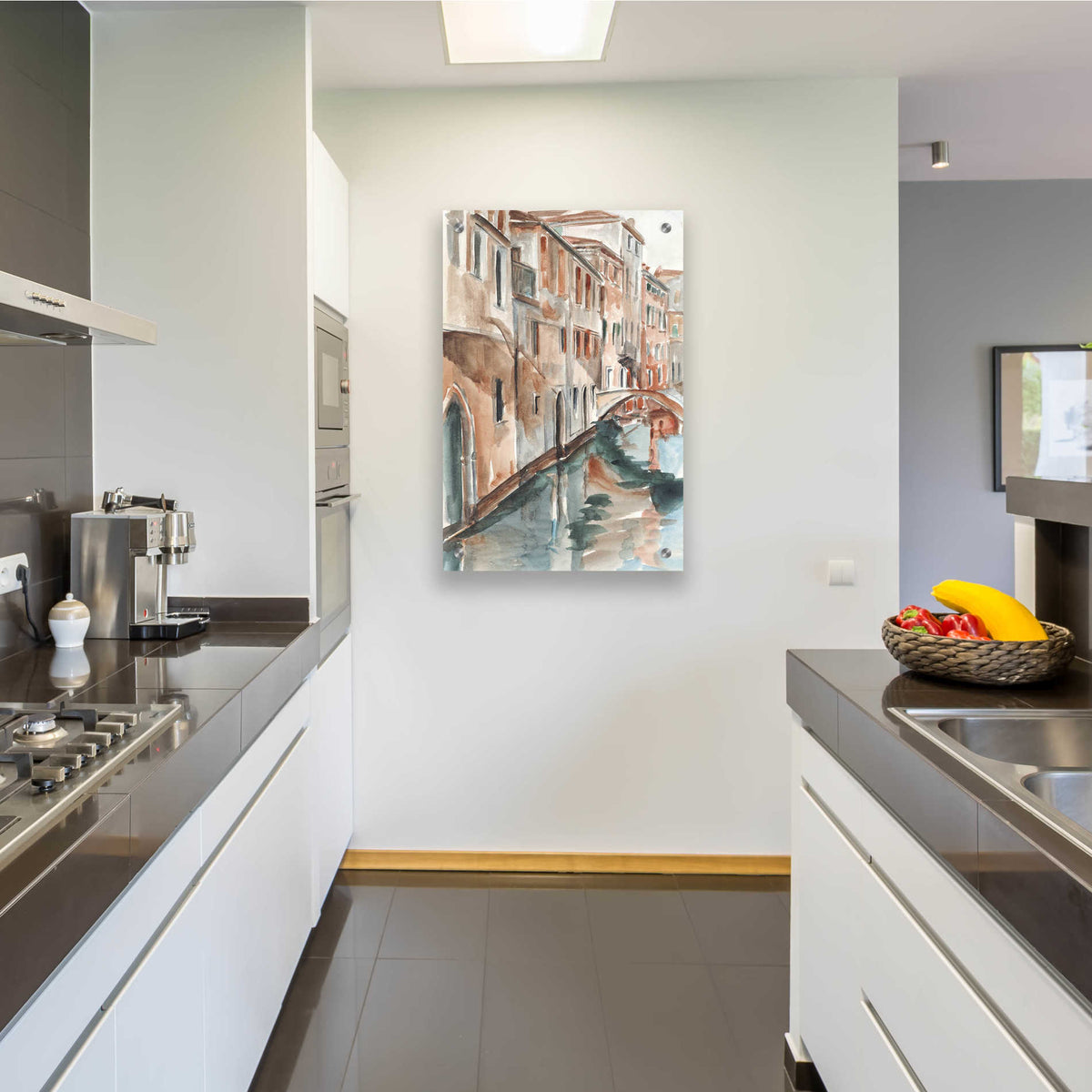 Epic Art 'Venetian Watercolor Study II' by Ethan Harper, Acrylic Glass Wall Art,24x36