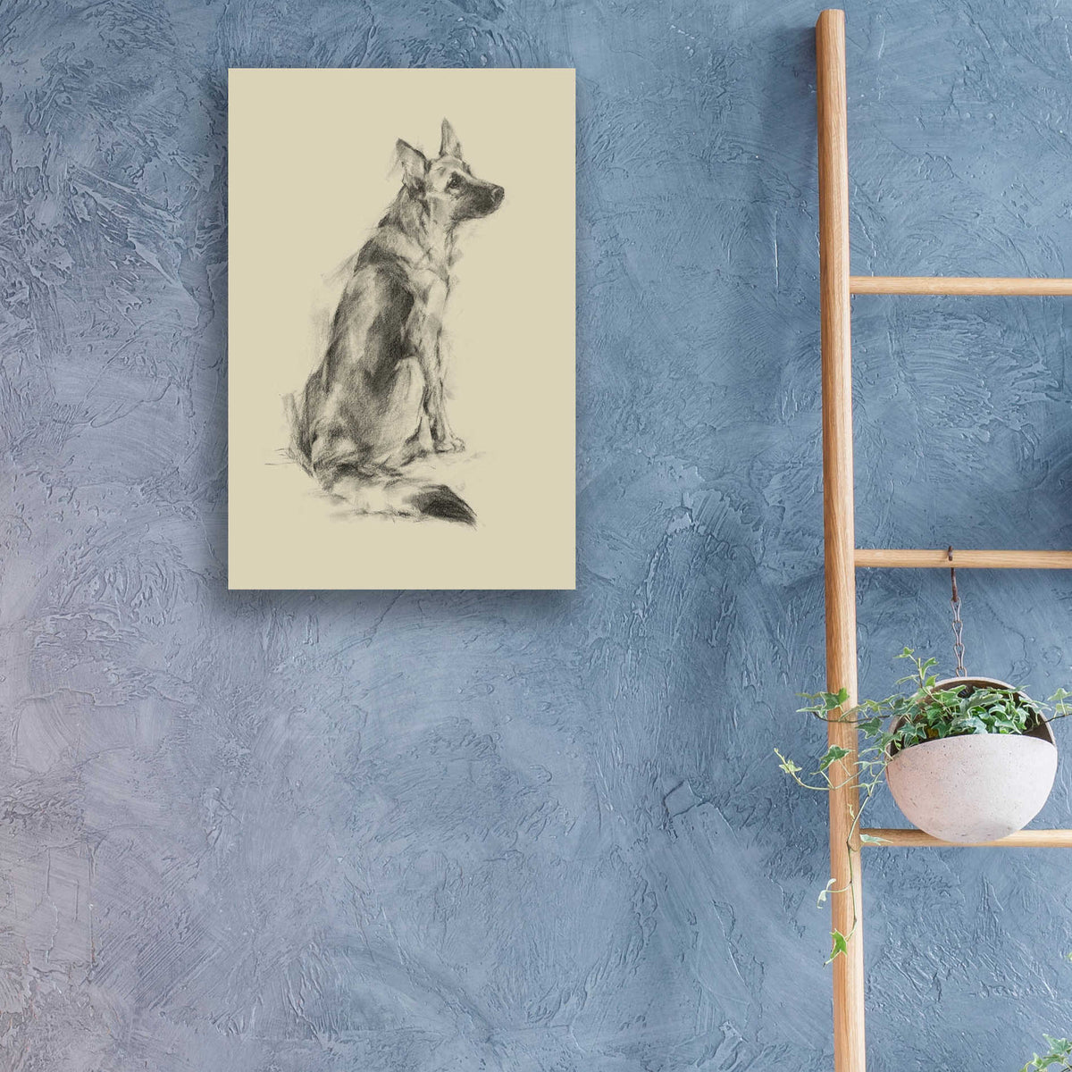 Epic Art 'Puppy Dog Eyes V' by Ethan Harper, Acrylic Glass Wall Art,16x24