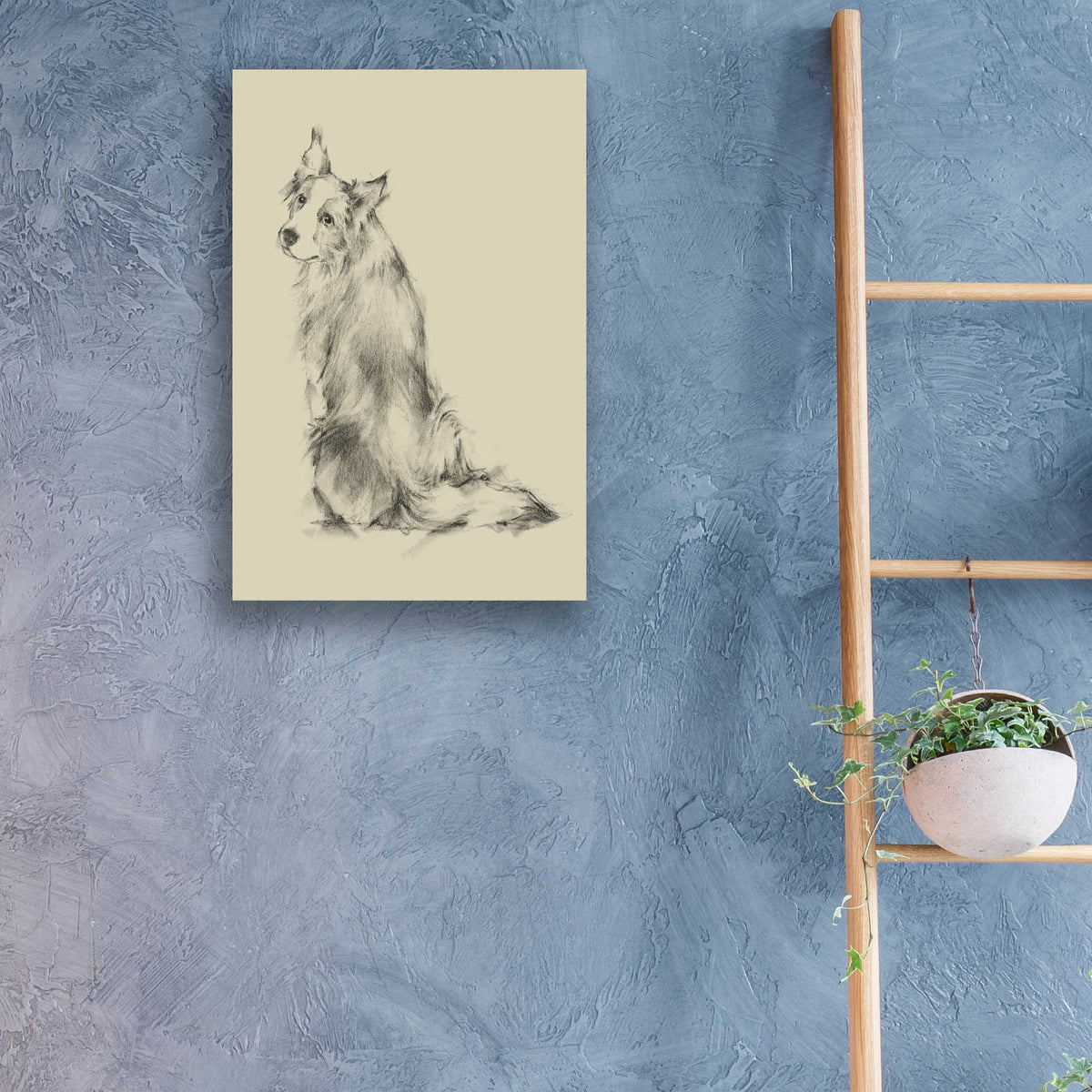 Epic Art 'Puppy Dog Eyes VI' by Ethan Harper, Acrylic Glass Wall Art,16x24
