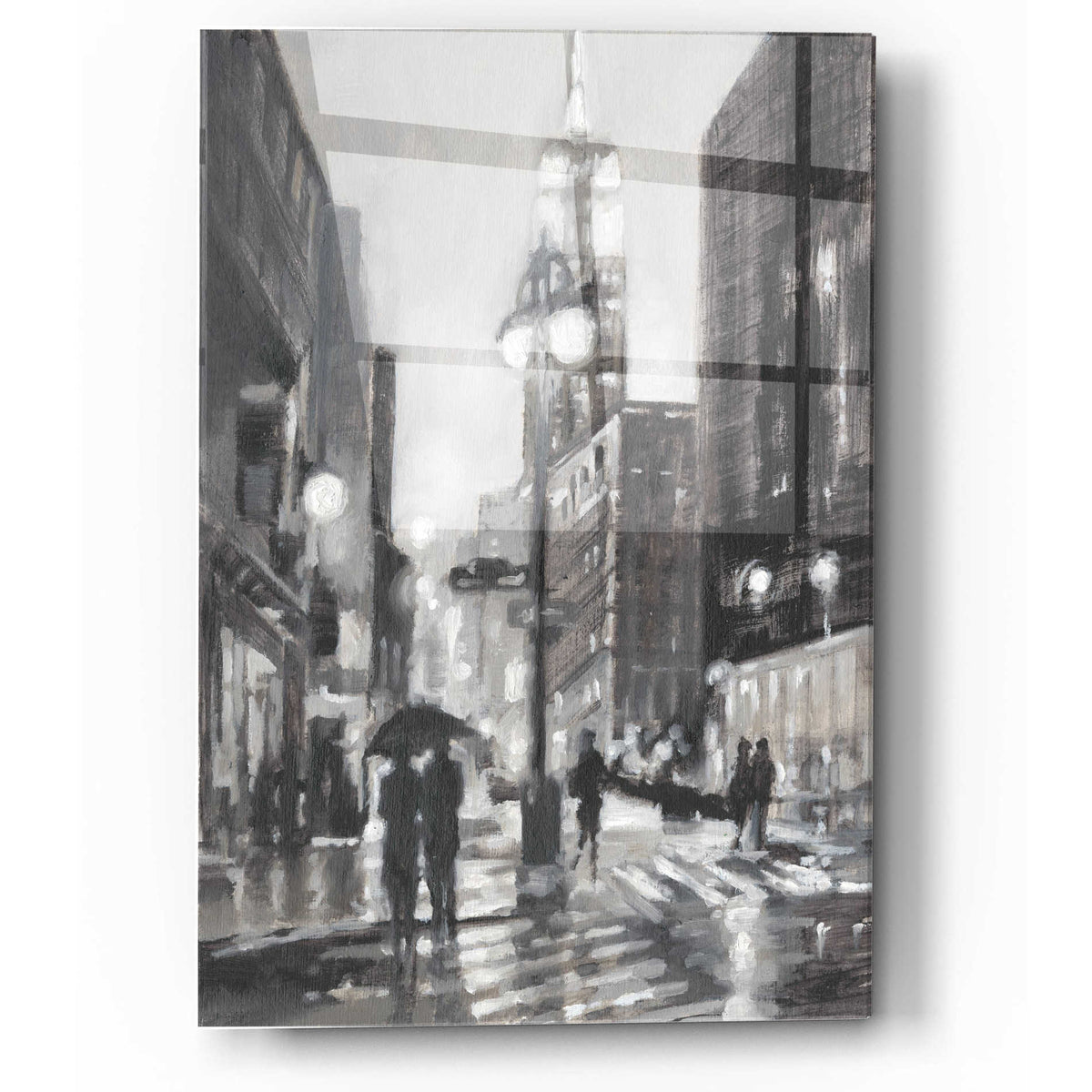 Epic Art 'Illuminated Streets I' by Ethan Harper, Acrylic Glass Wall Art