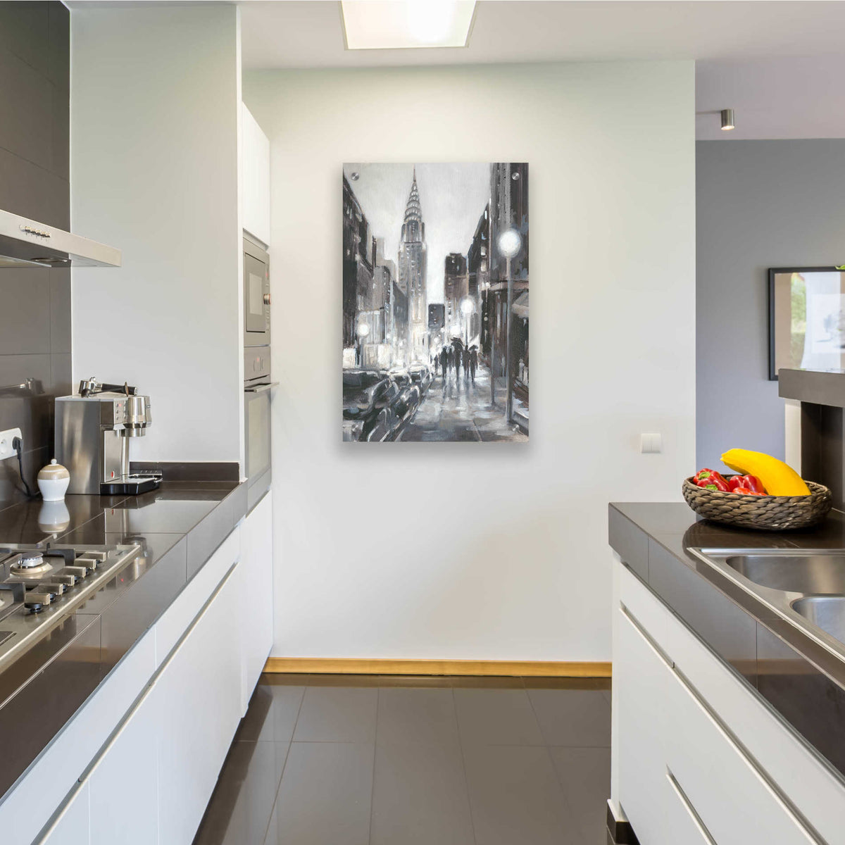 Epic Art 'Illuminated Streets II' by Ethan Harper, Acrylic Glass Wall Art,24x36