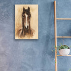 Epic Art 'Western Ranch Animals I' by Ethan Harper, Acrylic Glass Wall Art,16x24