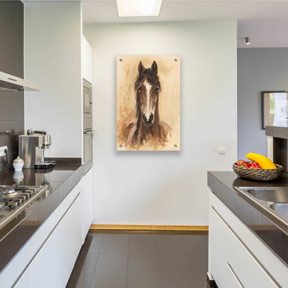 Epic Art 'Western Ranch Animals I' by Ethan Harper, Acrylic Glass Wall Art,24x36