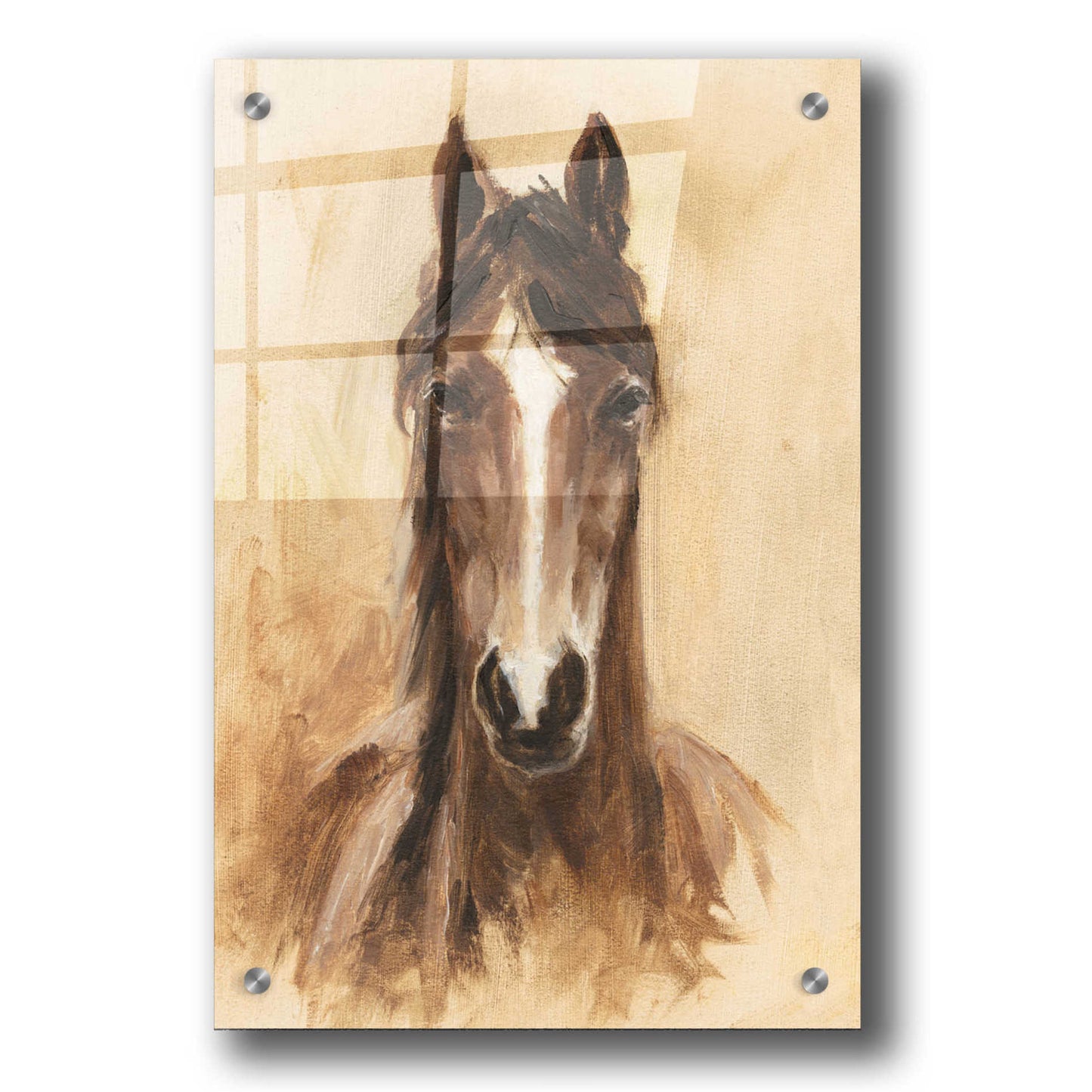 Epic Art 'Western Ranch Animals I' by Ethan Harper, Acrylic Glass Wall Art,24x36