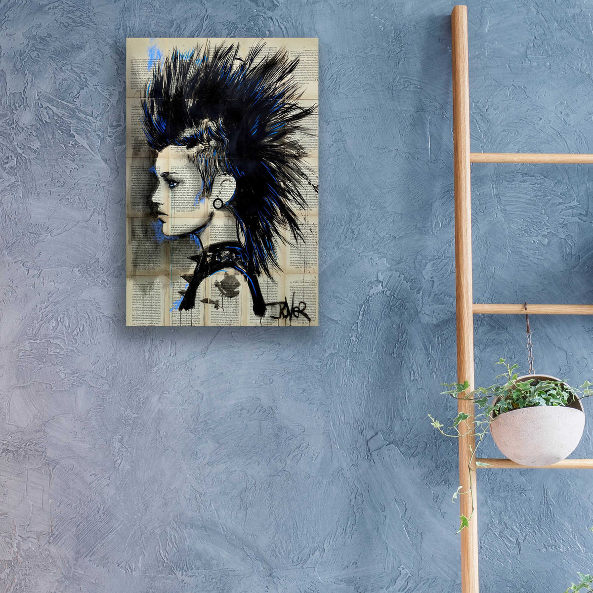 Epic Art 'Fairytale' by Loui Jover, Acrylic Glass Wall Art,16x24