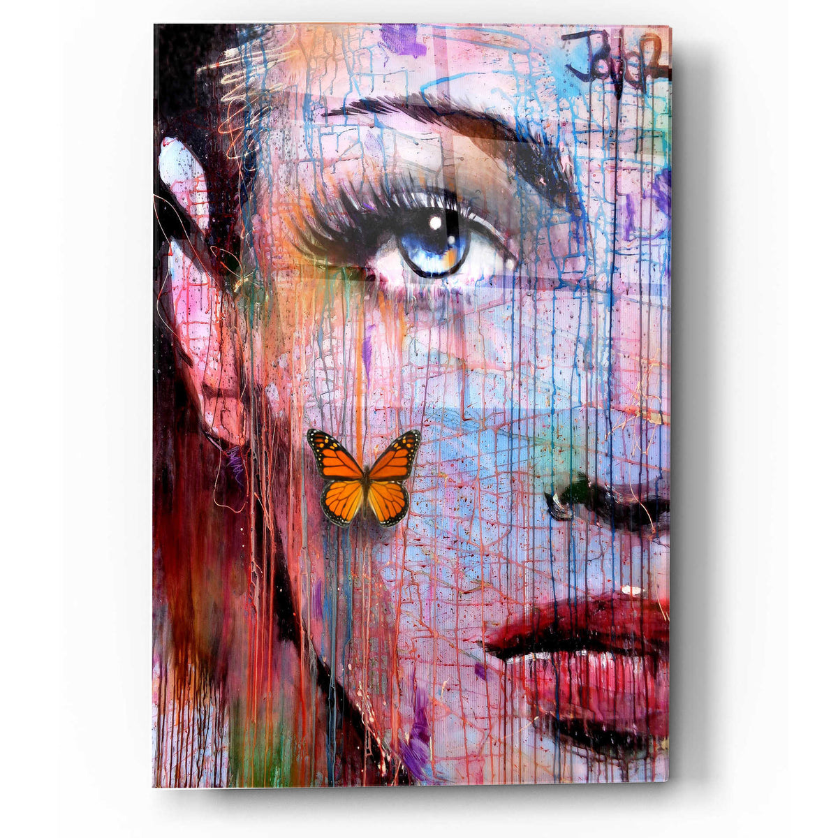 Epic Art 'Merged' by Loui Jover, Acrylic Glass Wall Art