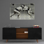 Epic Art 'Sumo' by Loui Jover, Acrylic Glass Wall Art,36x24