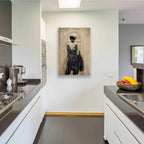 Epic Art 'Dog Au Vin, Scottish Terrier' by Fab Funky, Acrylic Glass Wall Art,24x36