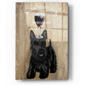 Epic Art 'Dog Au Vin, Scottish Terrier' by Fab Funky, Acrylic Glass Wall Art