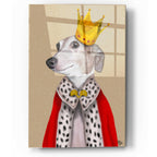 Epic Art 'Greyhound Queen' by Fab Funky, Acrylic Glass Wall Art