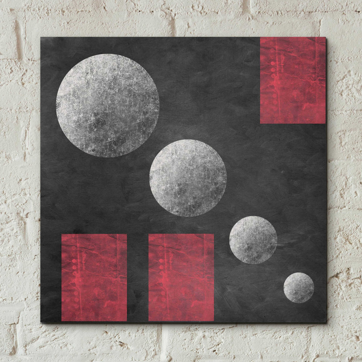 Epic Art 'Geometry MISTERY MOON 17' by Irena Orlov, Acrylic Glass Wall Art,12x12
