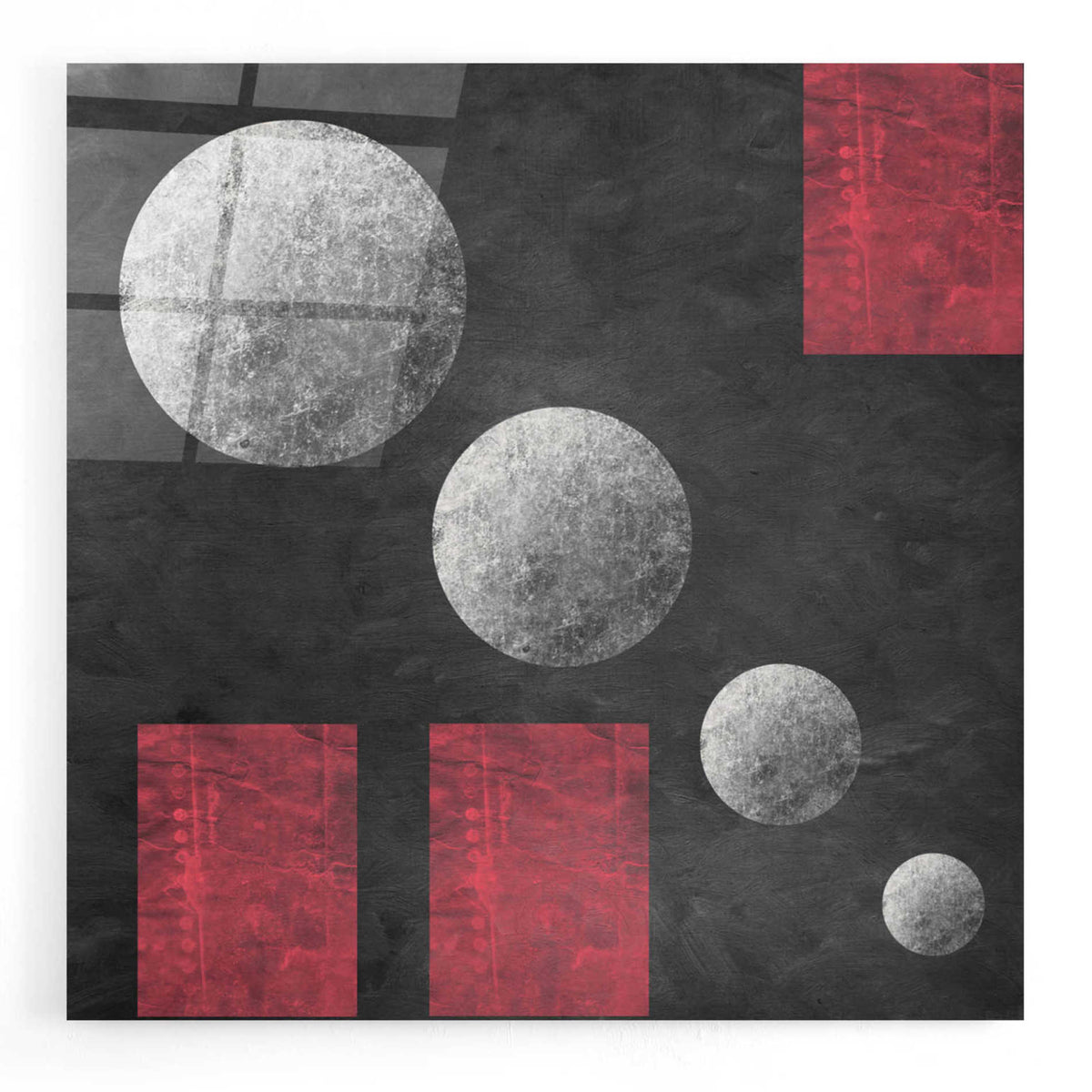 Epic Art 'Geometry MISTERY MOON 17' by Irena Orlov, Acrylic Glass Wall Art