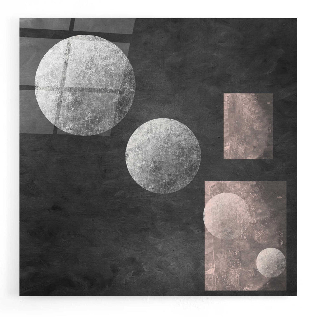 Epic Art 'Geometry MISTERY MOON 19' by Irena Orlov, Acrylic Glass Wall Art
