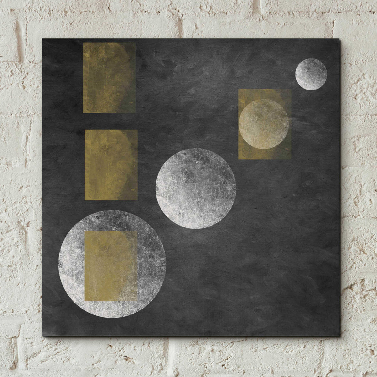Epic Art 'Geometry MISTERY MOON 18' by Irena Orlov, Acrylic Glass Wall Art,12x12