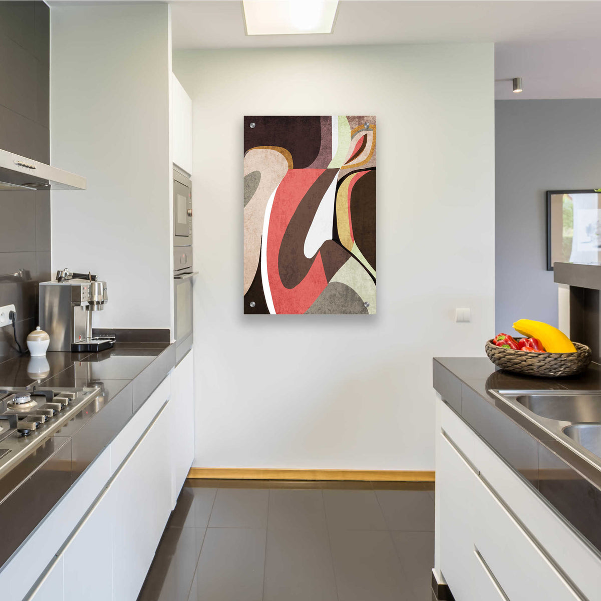 Epic Art 'New World' by Irena Orlov, Acrylic Glass Wall Art,24x36