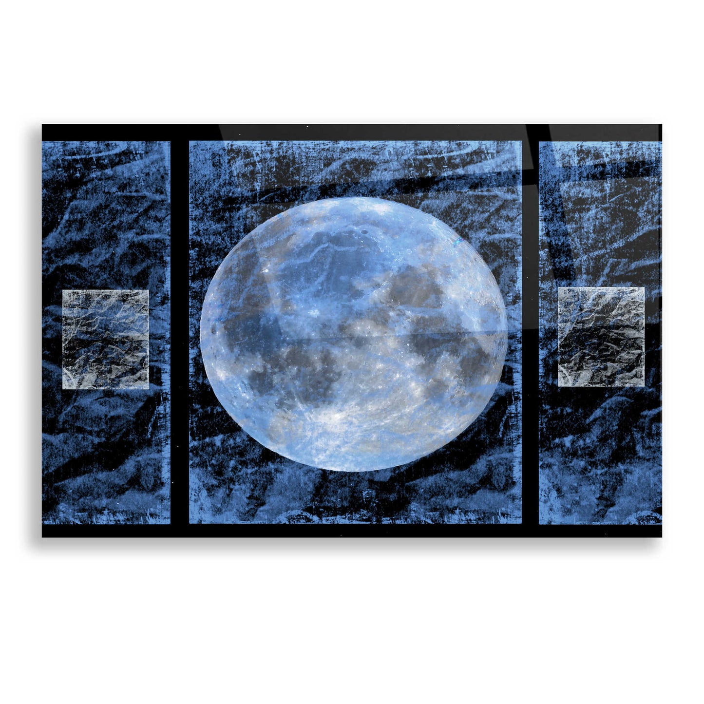Epic Art 'Moon 1' by Irena Orlov, Acrylic Glass Wall Art,16x12