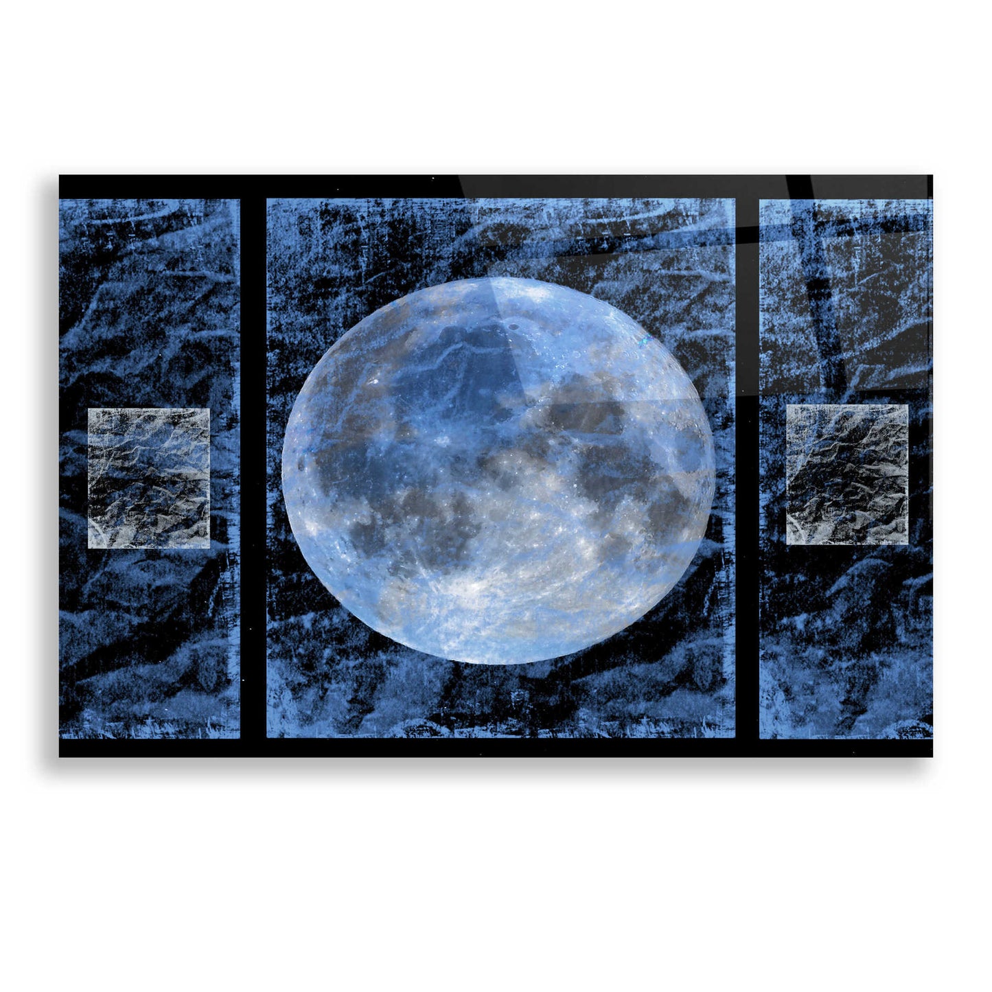 Epic Art 'Moon 1' by Irena Orlov, Acrylic Glass Wall Art,24x16