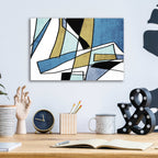 Epic Art 'Abstract Line Art 29' by Irena Orlov, Acrylic Glass Wall Art,16x12