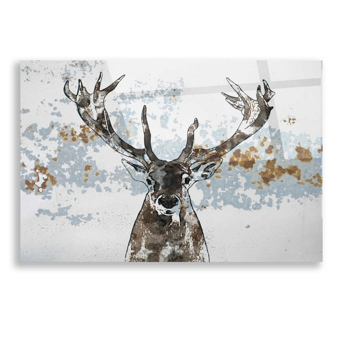 Epic Art 'Elk' by Irena Orlov, Acrylic Glass Wall Art