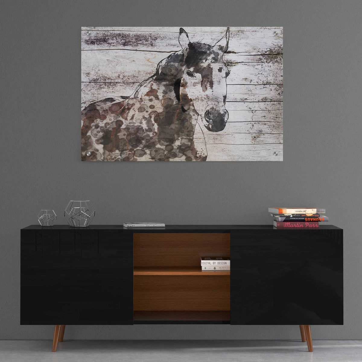 Epic Art 'Poly 1' by Irena Orlov, Acrylic Glass Wall Art,36x24