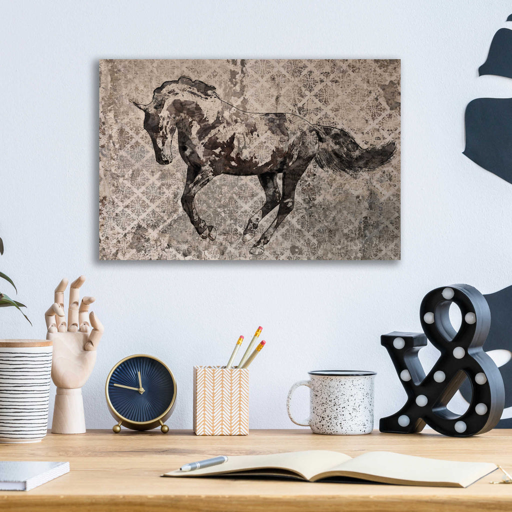 Epic Art 'Paso Fino 1' by Irena Orlov, Acrylic Glass Wall Art,16x12