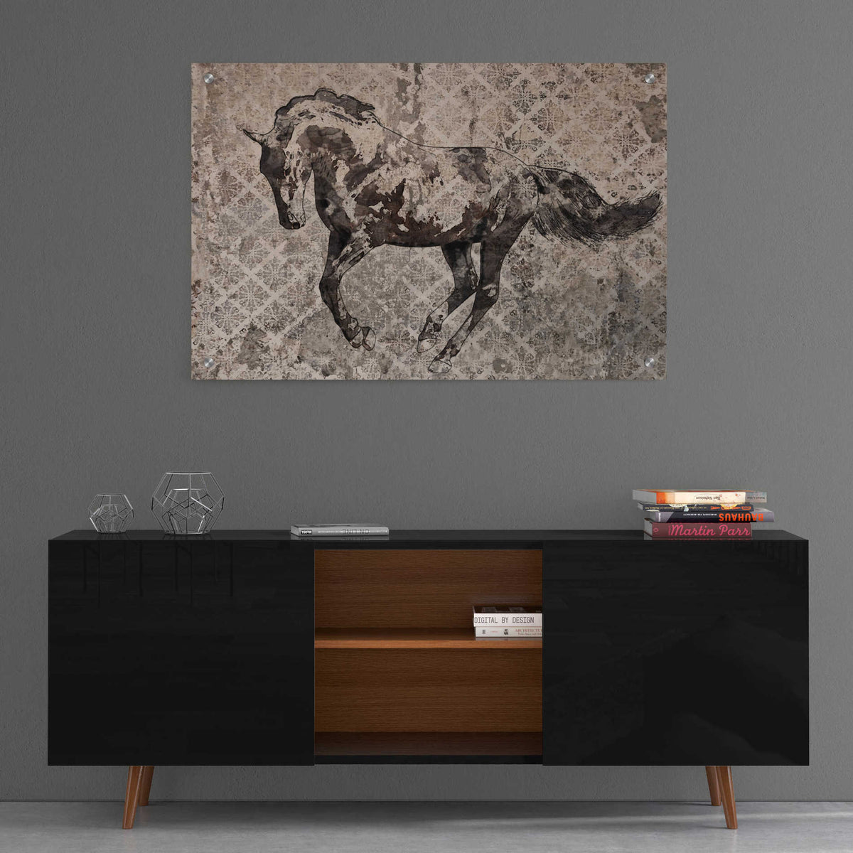 Epic Art 'Paso Fino 1' by Irena Orlov, Acrylic Glass Wall Art,36x24