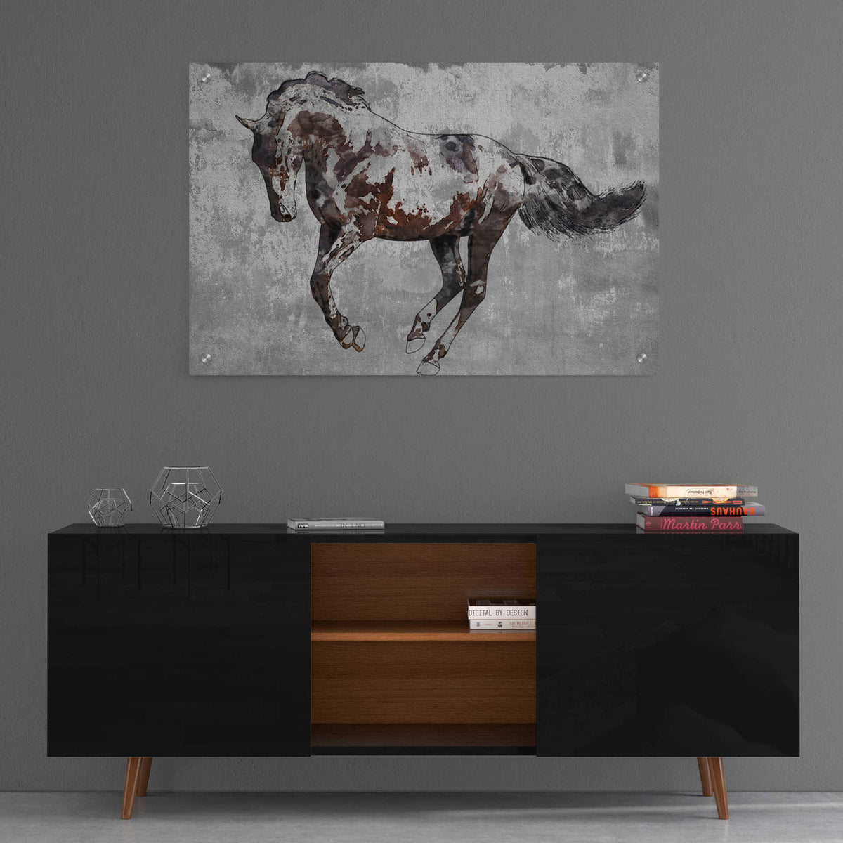 Epic Art 'Paso Fino 2' by Irena Orlov, Acrylic Glass Wall Art,36x24