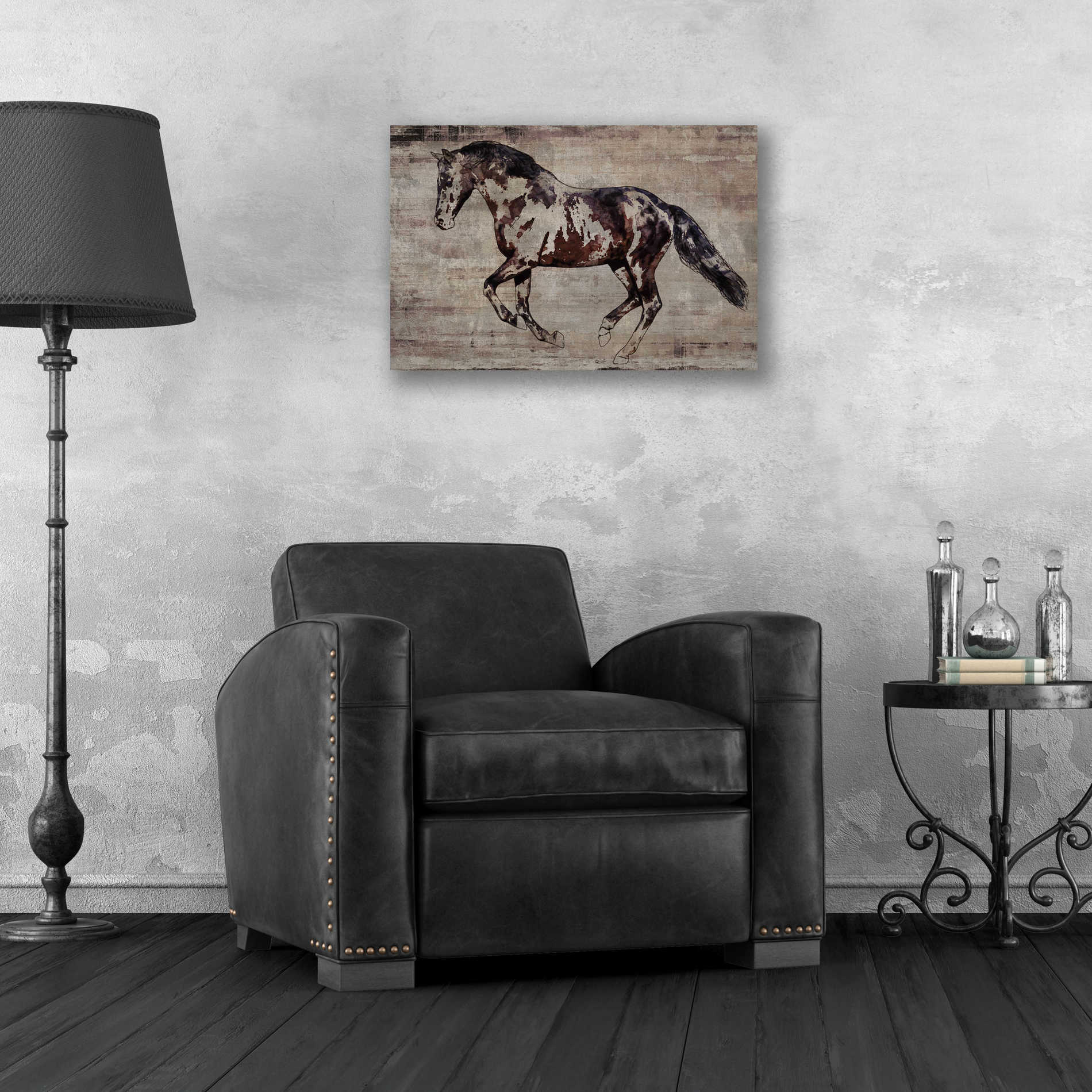 Epic Art 'Trakehner Horse 2' by Irena Orlov, Acrylic Glass Wall Art,24x16