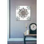 Epic Art 'Mandala Morning II' by Ann Tavoletti, Acrylic Glass Wall Art,24x24