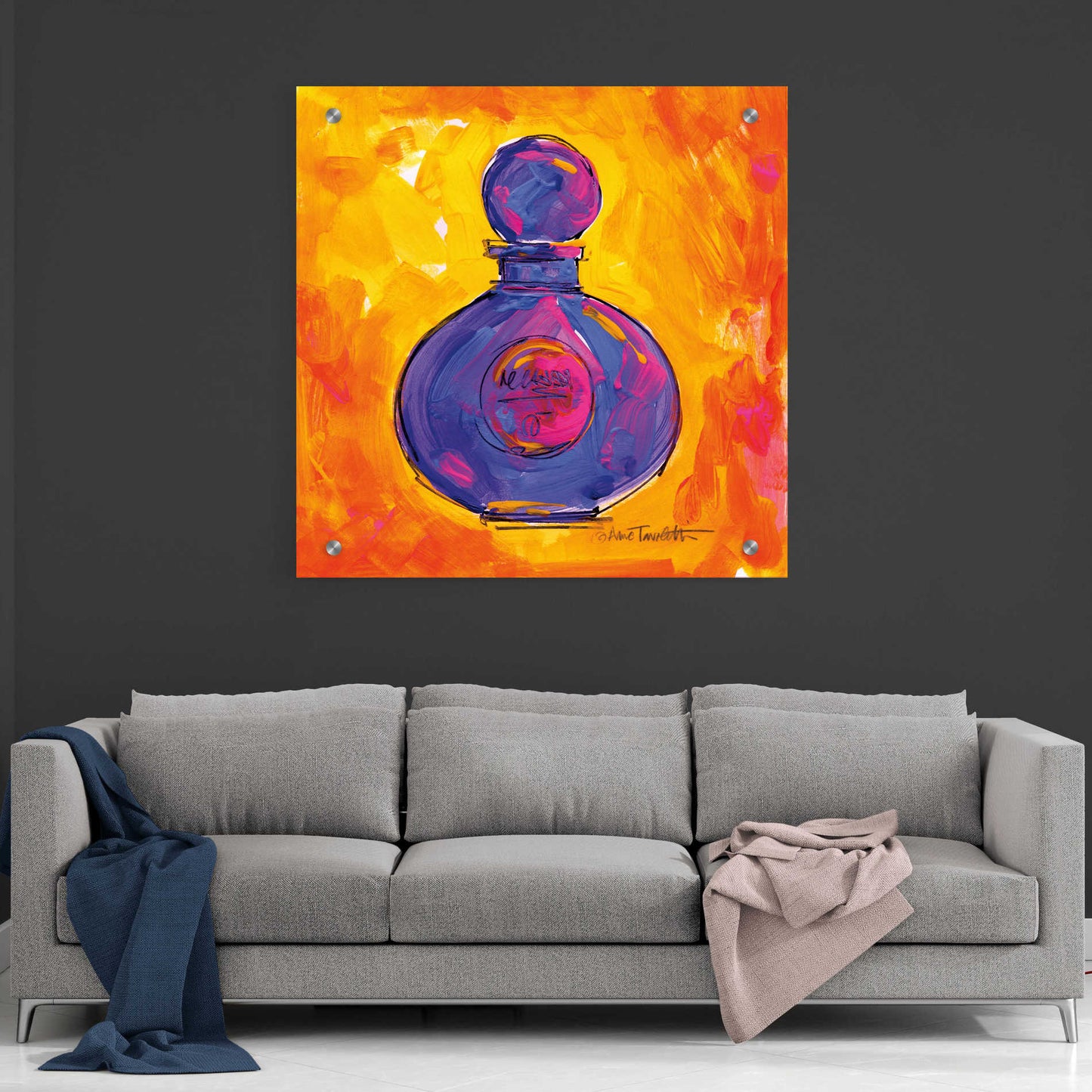 Epic Art 'Perfume IV' by Ann Tavoletti, Acrylic Glass Wall Art,36x36