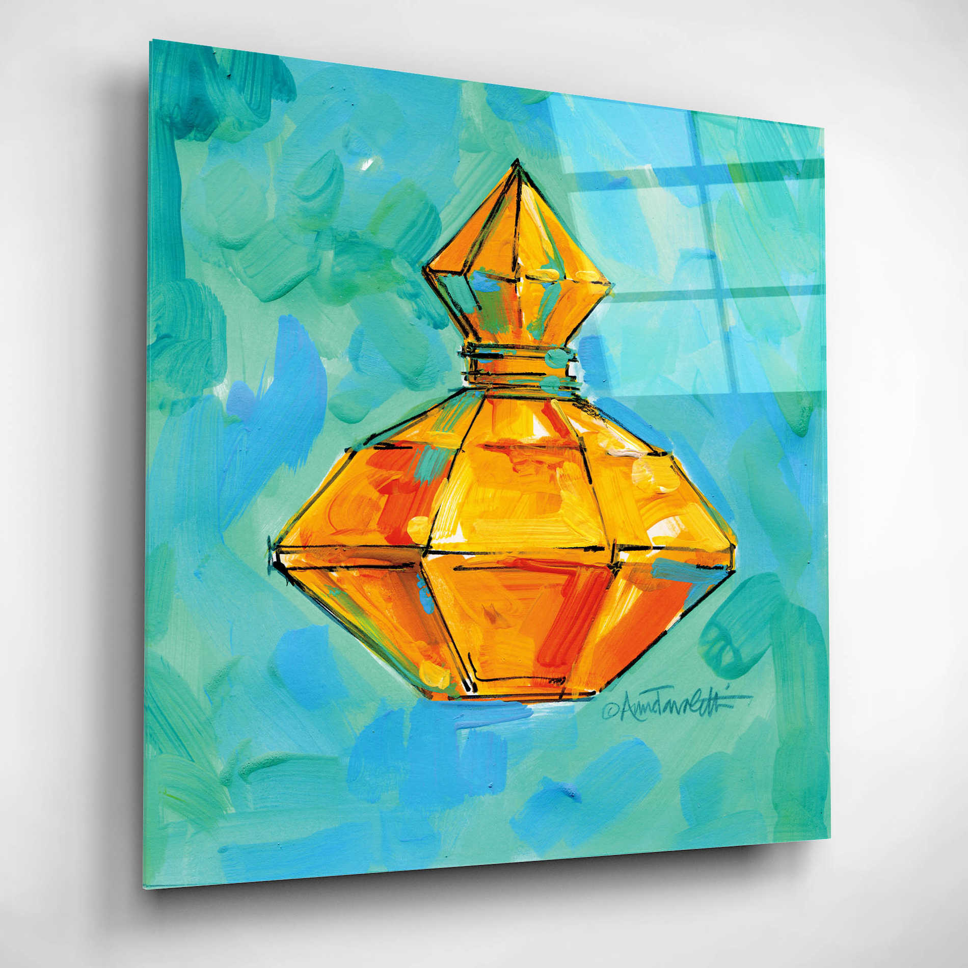 Epic Art 'Perfume VI' by Ann Tavoletti, Acrylic Glass Wall Art,12x12