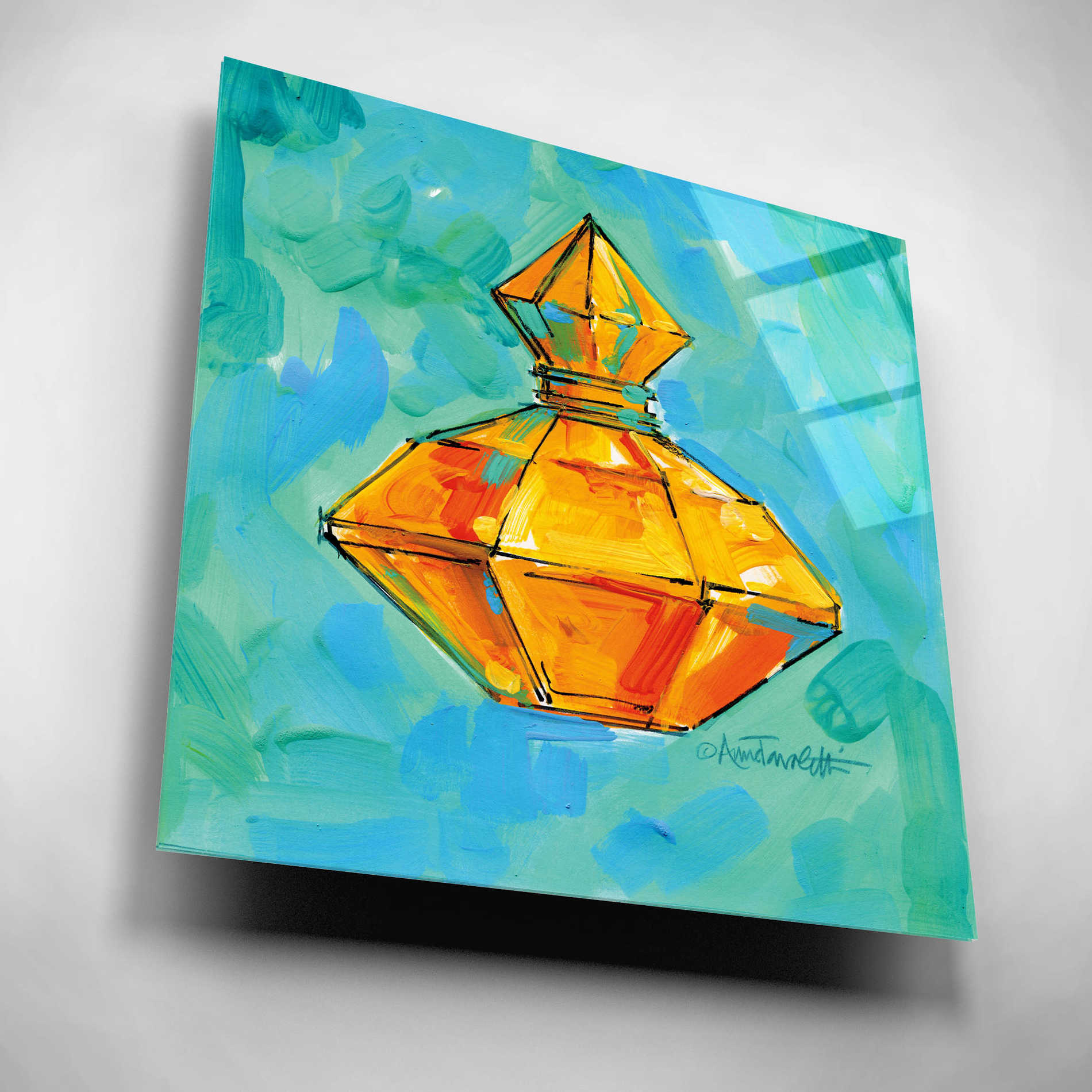 Epic Art 'Perfume VI' by Ann Tavoletti, Acrylic Glass Wall Art,12x12