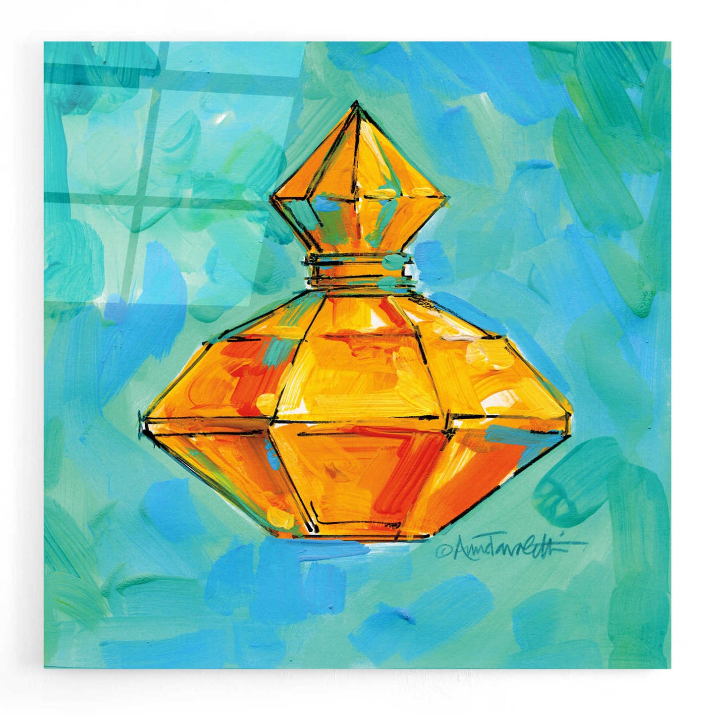 Epic Art 'Perfume VI' by Ann Tavoletti, Acrylic Glass Wall Art,12x12